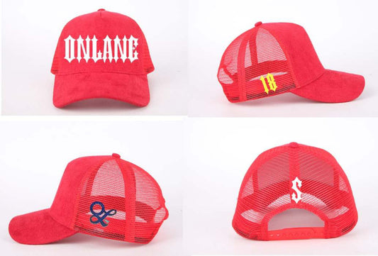 Onlane "Big Red" Trucker Suede